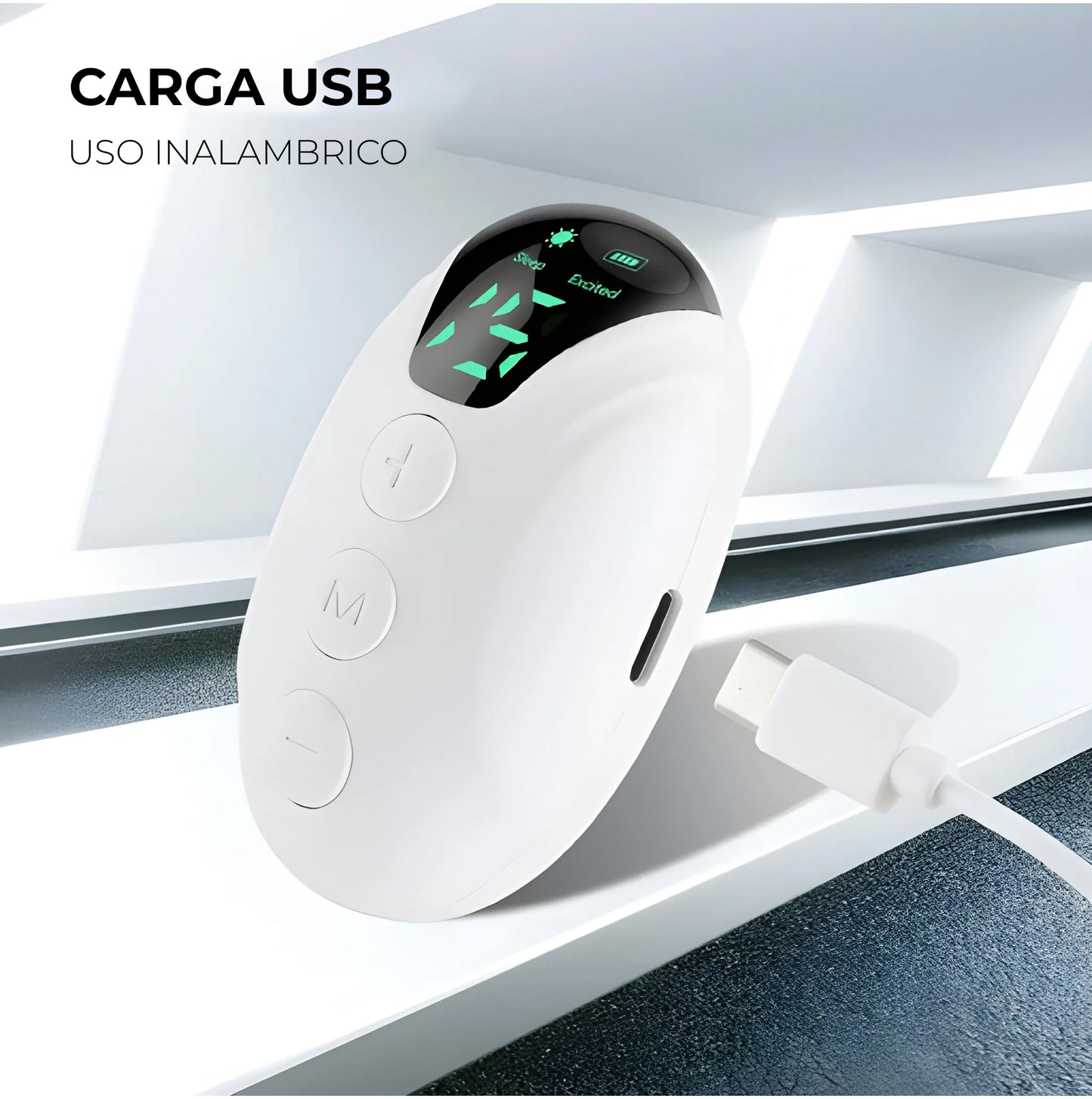 Dispositivo Neurocontrol Ansiedad y Sueño | Relajación Portátil con Vibraciones Táctiles