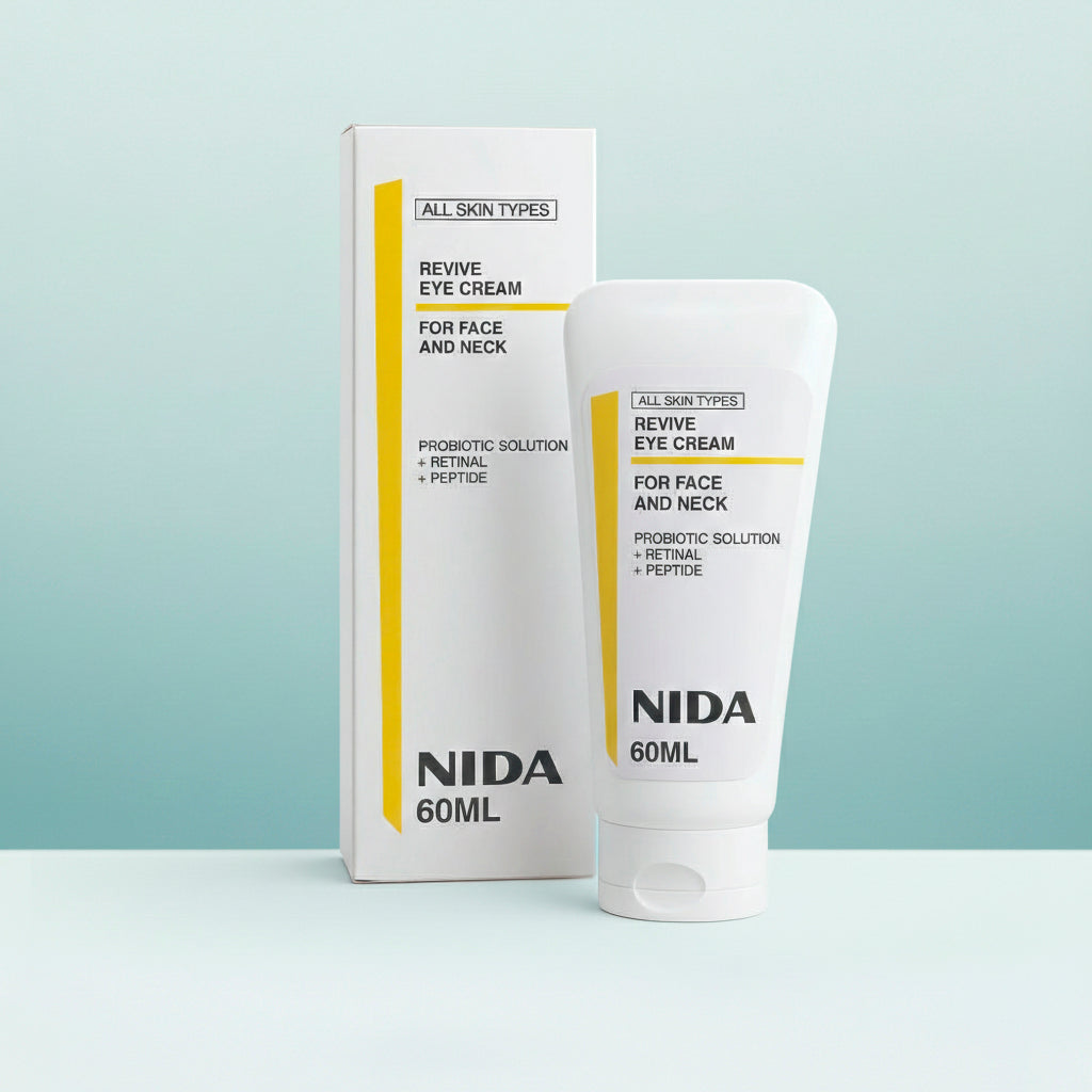 NIDA Revive Eye Cream – Probiotic Renewal & Radiant Youth