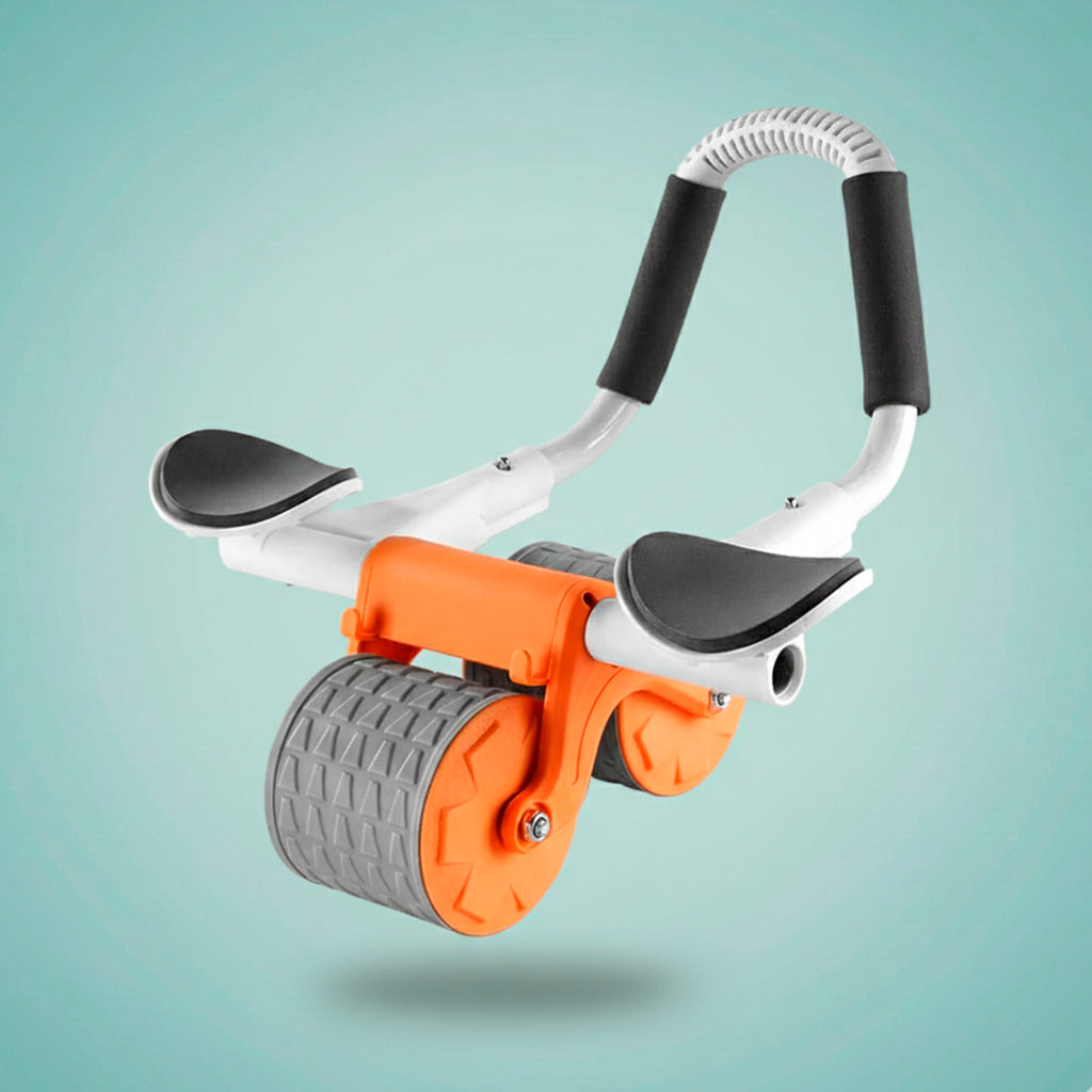 Rueda Abdominal con Rebote Automático y Temporizador Digital