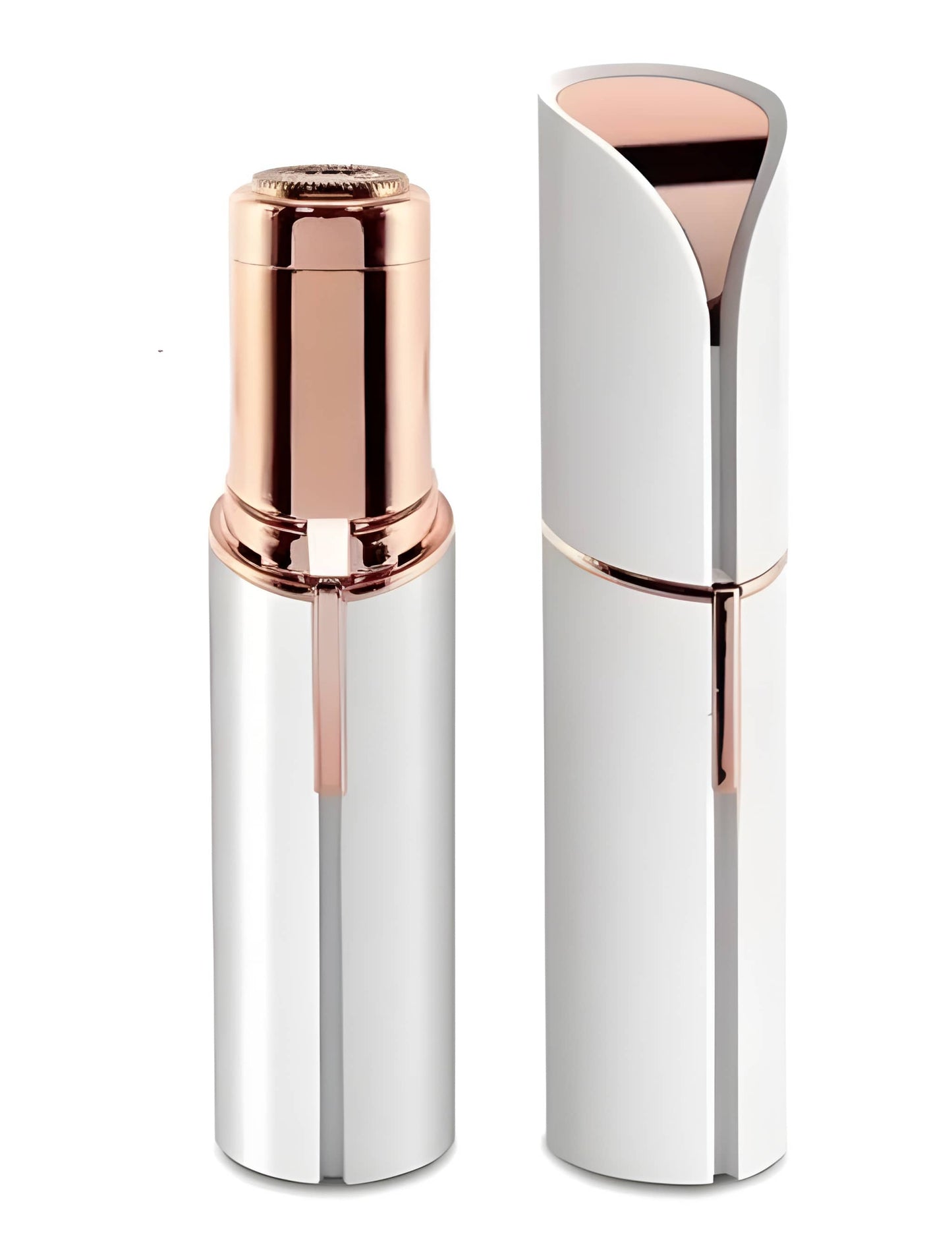 Depilador Facial Eléctrico con Luz LED – Bozo, Bigote, Cejas y Rostro